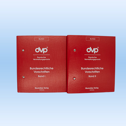 Deutsche Verwaltungspraxis - Vorschriftensammlung - Loseblattausgabe / Deutsche Verwaltungspraxis - Vorschriftensammlung - 