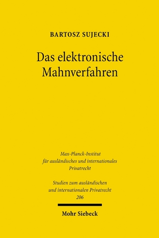 Das elektronische Mahnverfahren