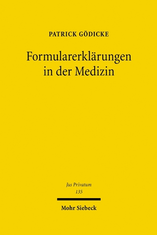Formularerklärungen in der Medizin
