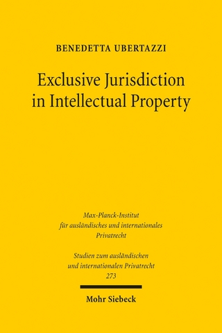 Exclusive Jurisdiction in Intellectual Property