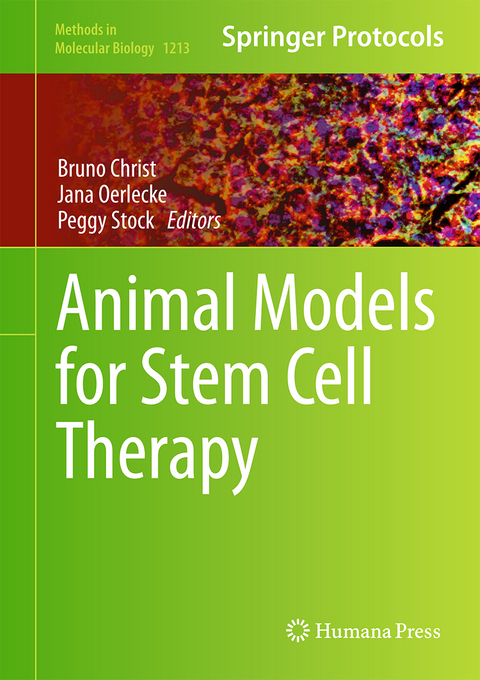 Animal Models for Stem Cell Therapy - 