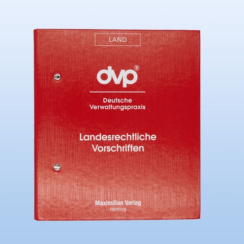 Deutsche Verwaltungspraxis DVP-Vorschriftensammlung - 