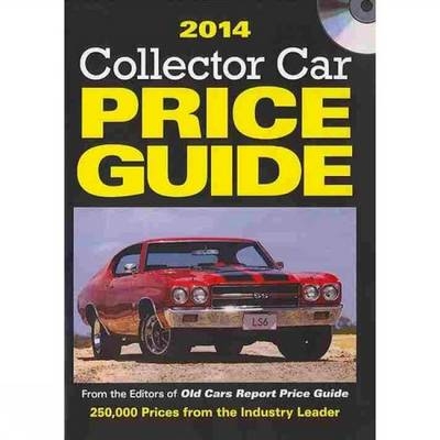 2014 Collector Car Price Guide CD - Old Editors Cars Report Price Guide