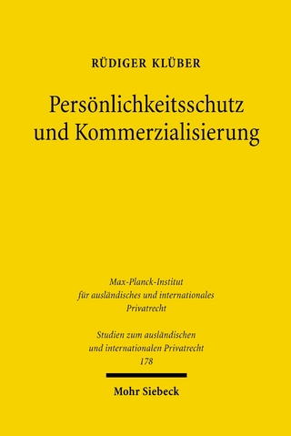 Persönlichkeitsschutz und Kommerzialisierung