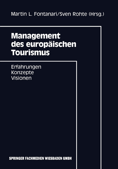 Management des europäischen Tourismus - 