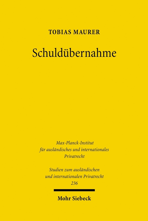 Schuld&uuml;bernahme -  Tobias Maurer
