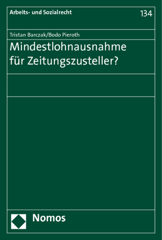 Mindestlohnausnahme für Zeitungszusteller?
