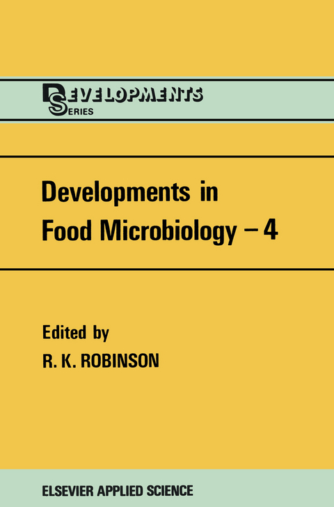 Developments in Food Microbiology&mdash;4 - 
