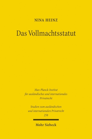 Das Vollmachtsstatut