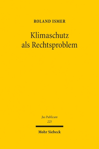 Klimaschutz als Rechtsproblem