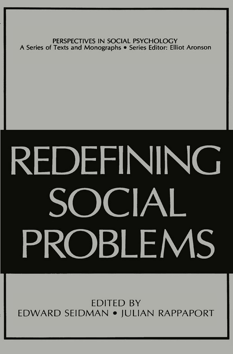 Redefining Social Problems - 