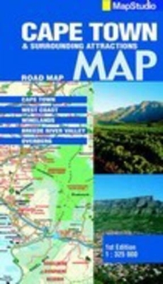 Cape Town and Surrounding Attractions Road Map