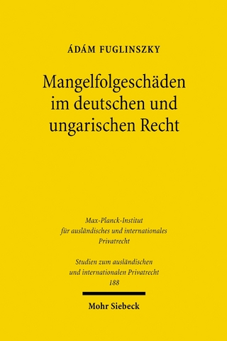 Mangelfolgeschäden im deutschen und ungarischen Recht