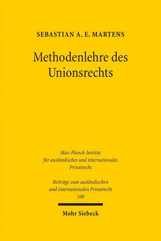 Methodenlehre des Unionsrechts
