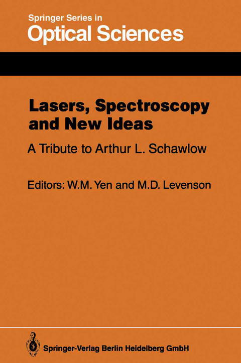 Lasers, Spectroscopy and New Ideas - 