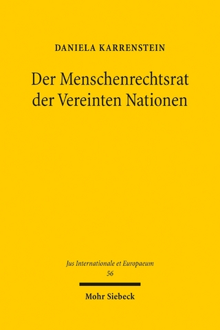 Der Menschenrechtsrat der Vereinten Nationen