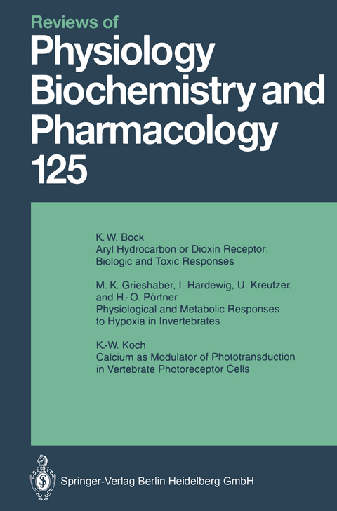 Reviews of Physiology, Biochemistry and Pharmacology - M. P. Blaustein, H. Grunicke, E. Habermann, D. Pette, H. Reuter, B. Sakmann, M. Schweiger, E. R. Weibel, E. M. Wright