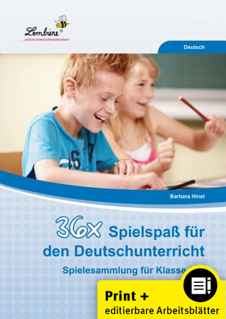 36x Spielspaß für den Deutschunterricht