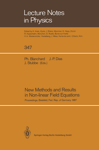 New Methods and Results in Non-linear Field Equations