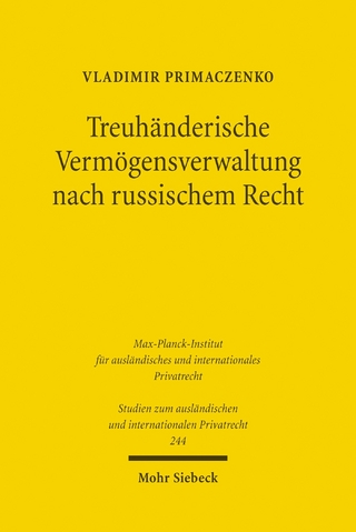 Treuhänderische Vermögensverwaltung nach russischem Recht