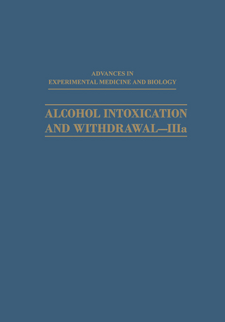 Alcohol Intoxication and Withdrawal—IIIa