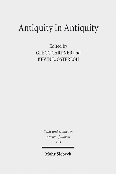 Antiquity in Antiquity - 