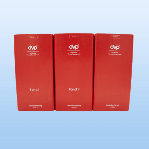 Deutsche Verwaltungspraxis - Vorschriftensammlung - Loseblattausgabe / Deutsche Verwaltungspraxis - Vorschriftensammlung - 