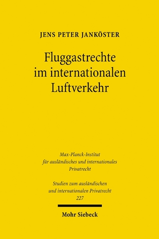 Fluggastrechte im internationalen Luftverkehr