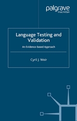 Language Testing and Validation - C. Weir