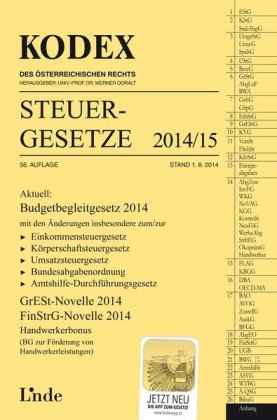 KODEX Steuergesetze 2014/15 - Roland Grabner, Christoph Ritz