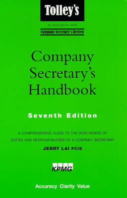 Tolley's Company Secretary's Handbook - G.W. Hopkinson