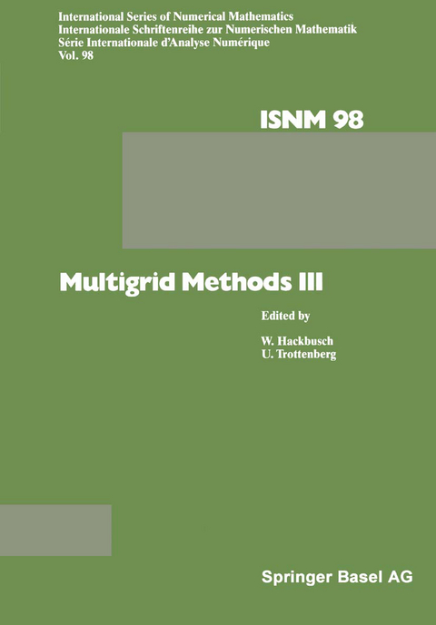Multigrid Methods III -  HACKBUSCH,  TROTTENBER