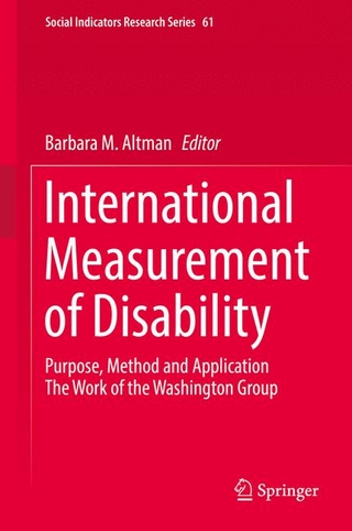 International Measurement of Disability