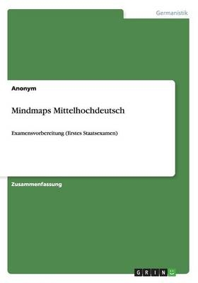 Mindmaps Mittelhochdeutsch -  Anonymous