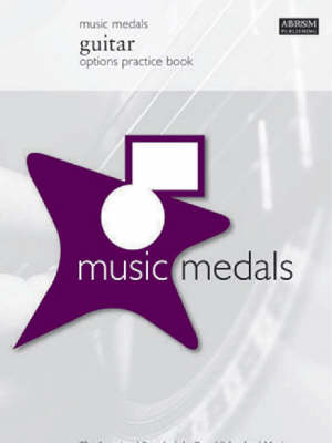 Music Medals Guitar Options Practice Book