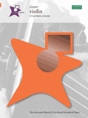 Music Medals Copper Violin Ensemble Pieces - 