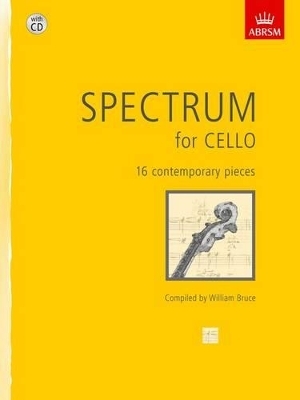 Spectrum for Cello with CD - 