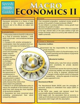 Macro Economics II (Speedy Study Guides -  Speedy Publishing LLC