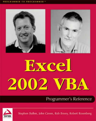 Excel 2002 VBA Programmer's Reference