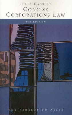 Concise Corporations Law - Julie Cassidy