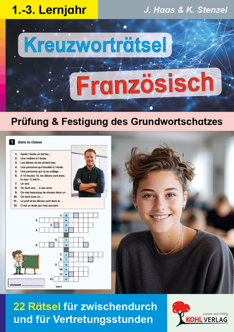 Kreuzwortr&auml;tsel Franz&ouml;sisch - J. Haas, K. Stenzel