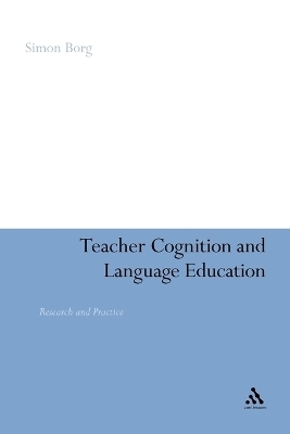 Teacher Cognition and Language Education - Dr. Simon Borg