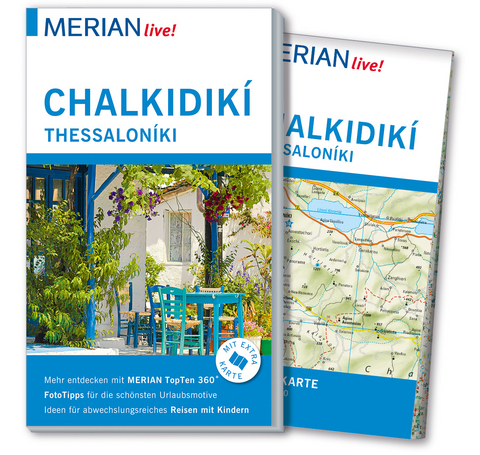 MERIAN live! Reisef&uuml;hrer Chalkidiki Thessaloniki - Klio Verigou