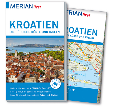 MERIAN live! Reisef&uuml;hrer Kroatien S&uuml;dliche K&uuml;ste und Inseln - Harald Kl&ouml;cker