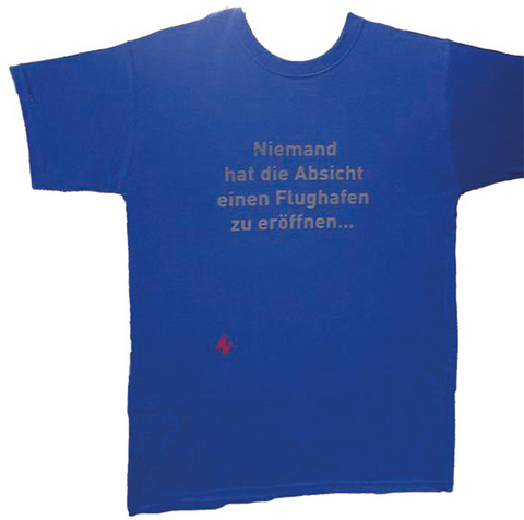 T-Shirt Flughafen Berlin-Brandenburg: "Ulbricht" - 