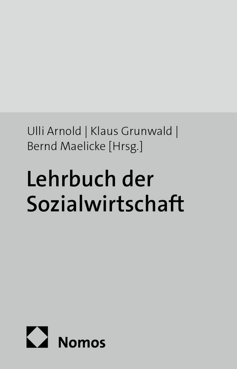 Lehrbuch der Sozialwirtschaft - 