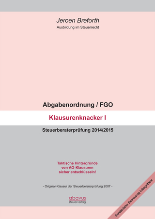 Abgabenordnung / FGO