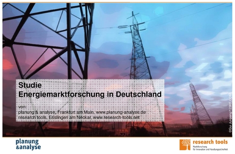 Studie Energiemarktforschung in Deutschland - 