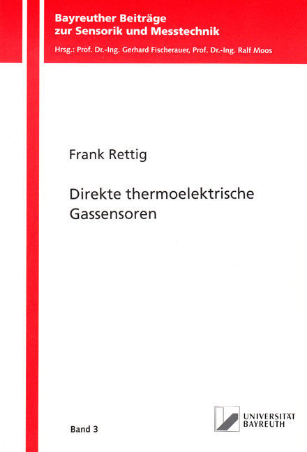 Direkte thermoelektrische Gassensoren - Frank Rettig