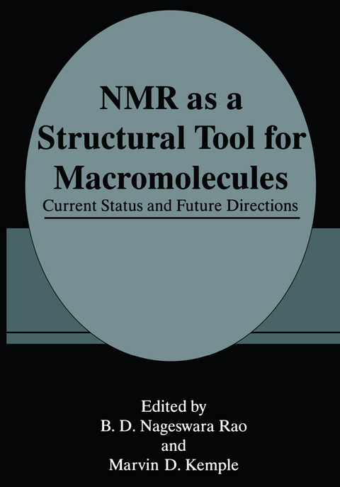 NMR as a Structural Tool for Macromolecules - 
